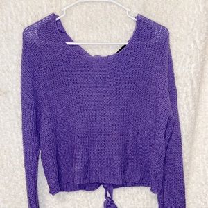 Forever 21 cropped sweater